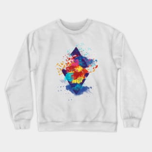 Diamond splatters Crewneck Sweatshirt